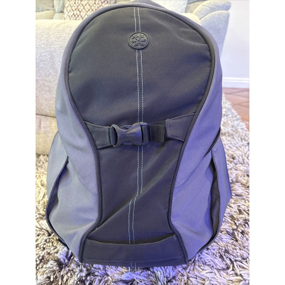 Crumpler The Keystone Camera Drone Backpack Black & Gray Blue Retro Y2K Padded